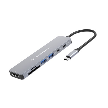 Conceptronic 7-In-1 USB 3.2 Gen 1 Docking - DONN28G